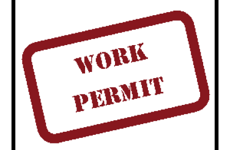 Work Permit Stamp