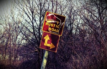 Rustic Road Sign