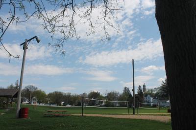 Volleyball Court at Park