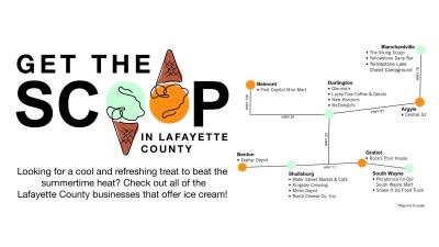 Lafayette County Ice Cream Shops