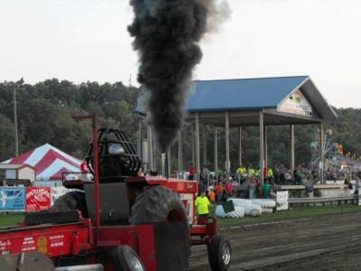 Tractor Pulls are one of the Top Grandstand Entertainments Each Year